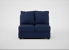 Tailor Double Armless Unit Melton Wool New Navy / Black