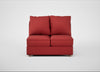 Tailor Double Armless Unit Melton Wool Red Oxide / Natural