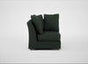 Tailor Curved Right Hand Facing Corner Unit Boucle Fern / Natural