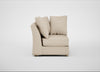 Tailor Curved Right Hand Facing Corner Unit Brushed Cotton Oat / Natural