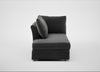 Tailor Left Hand Facing Chaise Unit Smart Luxe Velvet Nickel / Natural