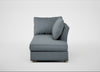 Tailor Right Hand Facing Chaise Unit Capelo Linen-Cotton Mineral / Natural