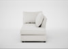 Tailor Right Hand Facing Chaise Unit Capelo Linen-Cotton Sea Salt / Black