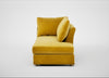 Tailor Right Hand Facing Chaise Unit Smart Luxe Velvet Canary / Natural