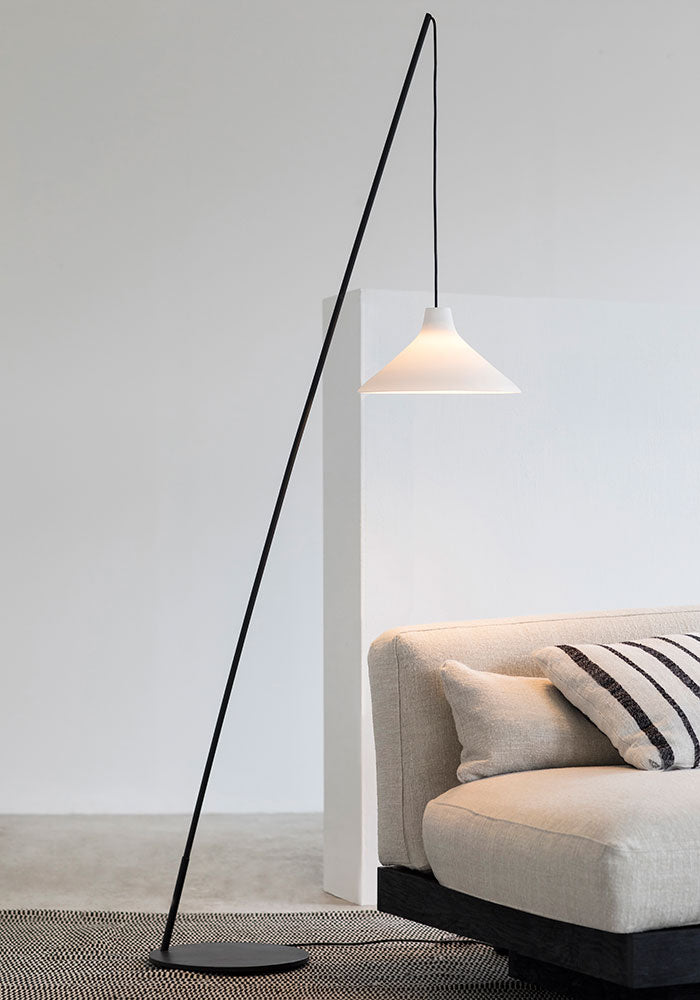 Seam Floor Lamp White