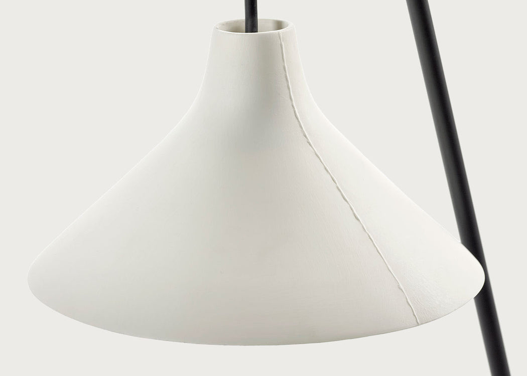 Seam Floor Lamp White