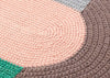 Crochet Rug Pink 100 x 180cm