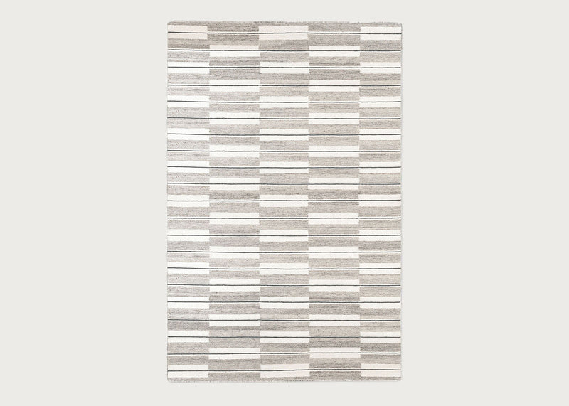 Spindle Recycled PET Rug Warm Grey
