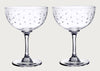 Champagne Saucers Stars Set of 2