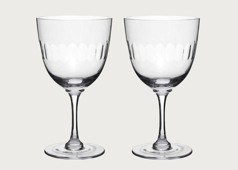 Wine Glasses Lens Set of 2