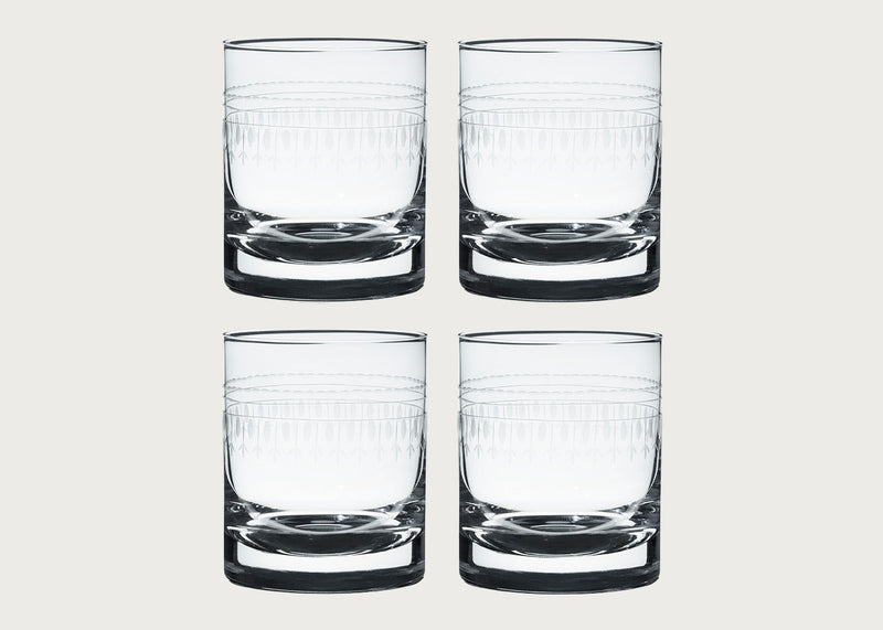 Whisky Glasses Ovals Set of 2