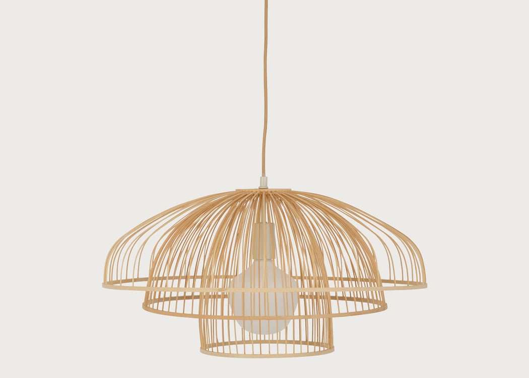 Makiko Pendant Light Bamboo