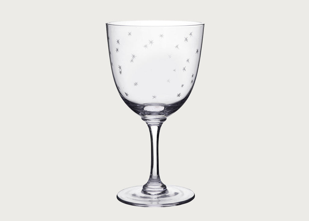 Wine Glasses Stars Set of 2