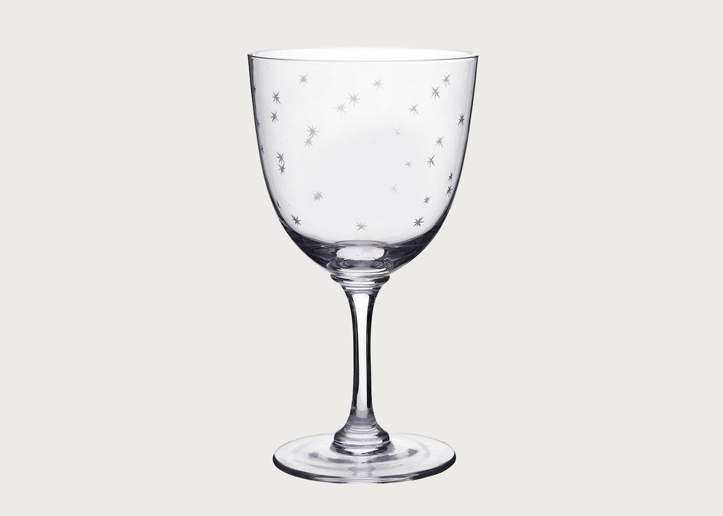 Wine Glasses Stars Set of 2