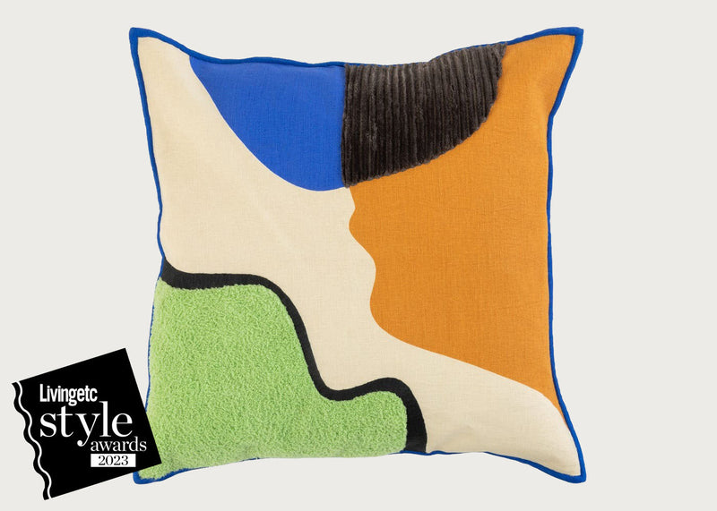 Heal's + L.F.Markey Cushion Green Multi