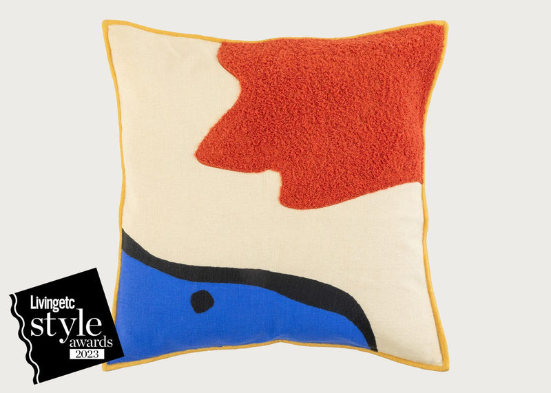 Heal's + L.F.Markey Cushion Red Multi