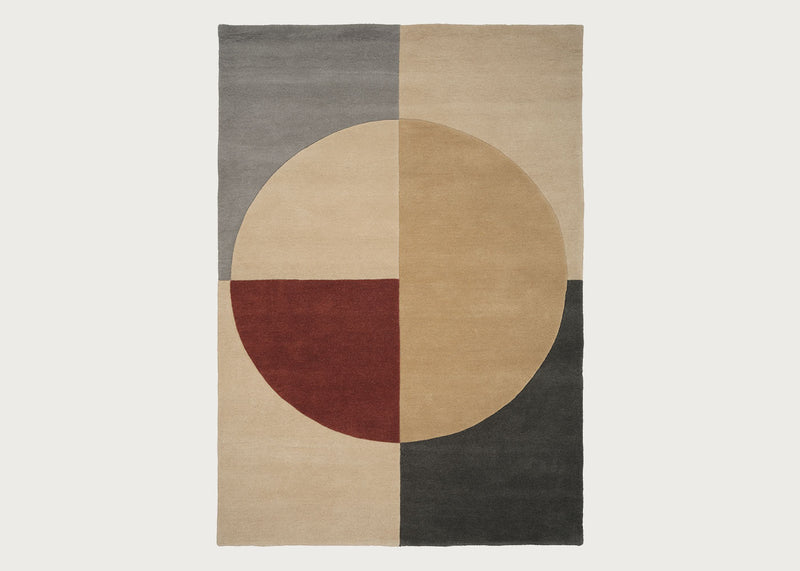Radiality Rug Ruby
