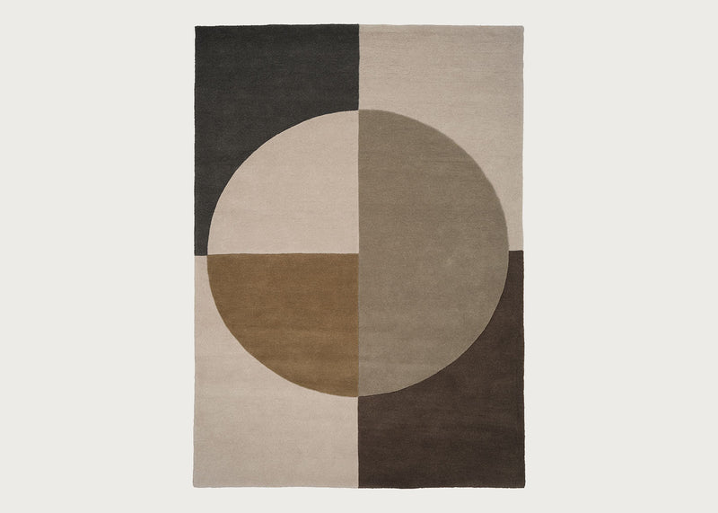 Radiality Rug Olive