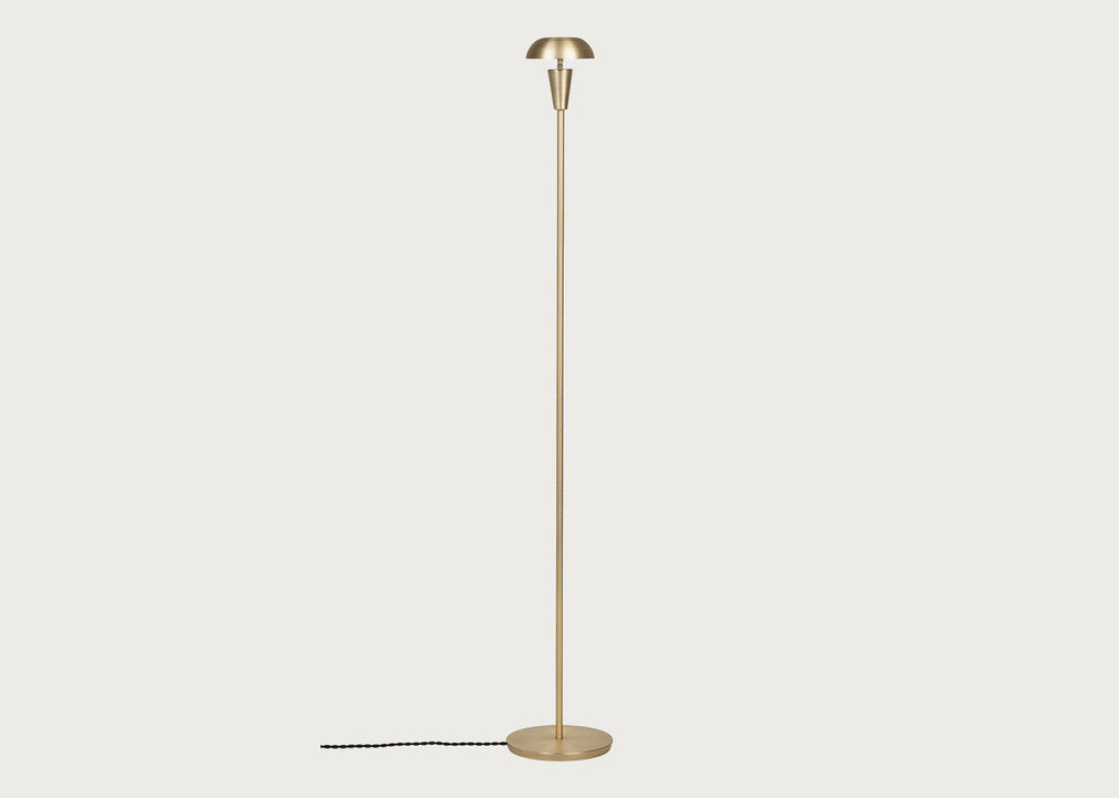 Tiny Floor Lamp Brass