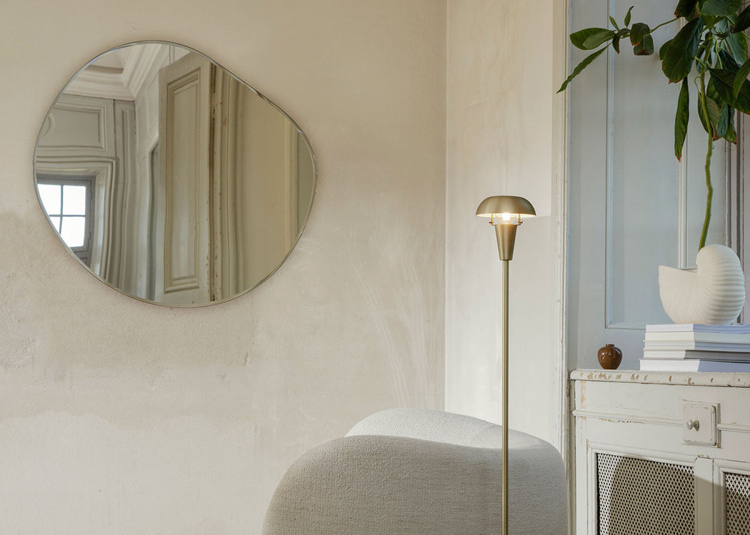 Tiny Floor Lamp Brass