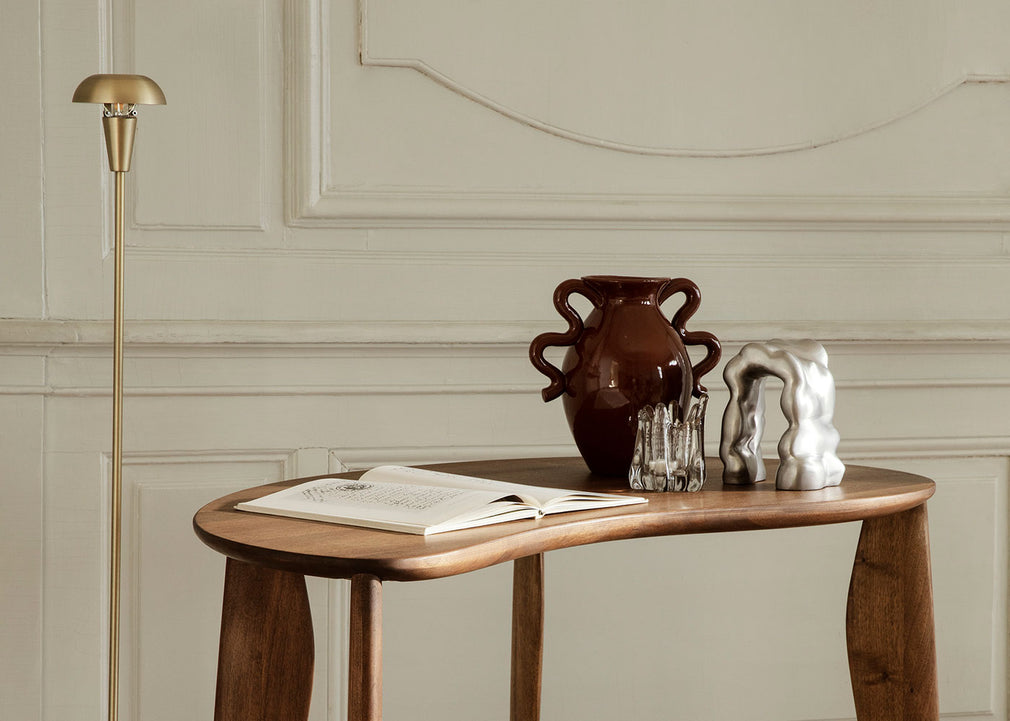 Tiny Floor Lamp Brass
