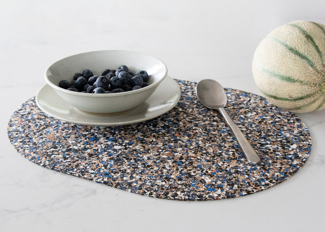 Beach Clean Oval Placemat Set of 4