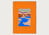 Orange Landscapes 01 Print by Magdalena Pankiewicz
