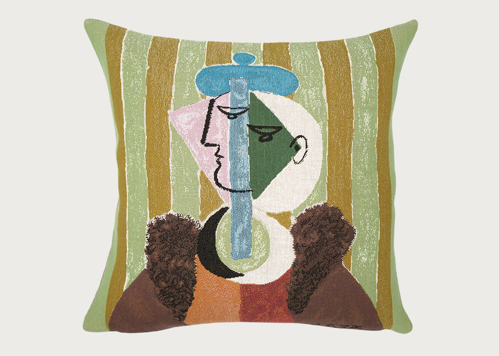 Picasso Femme au Beret et Col en Fourrure 1937 Cushion 45 x 45cm