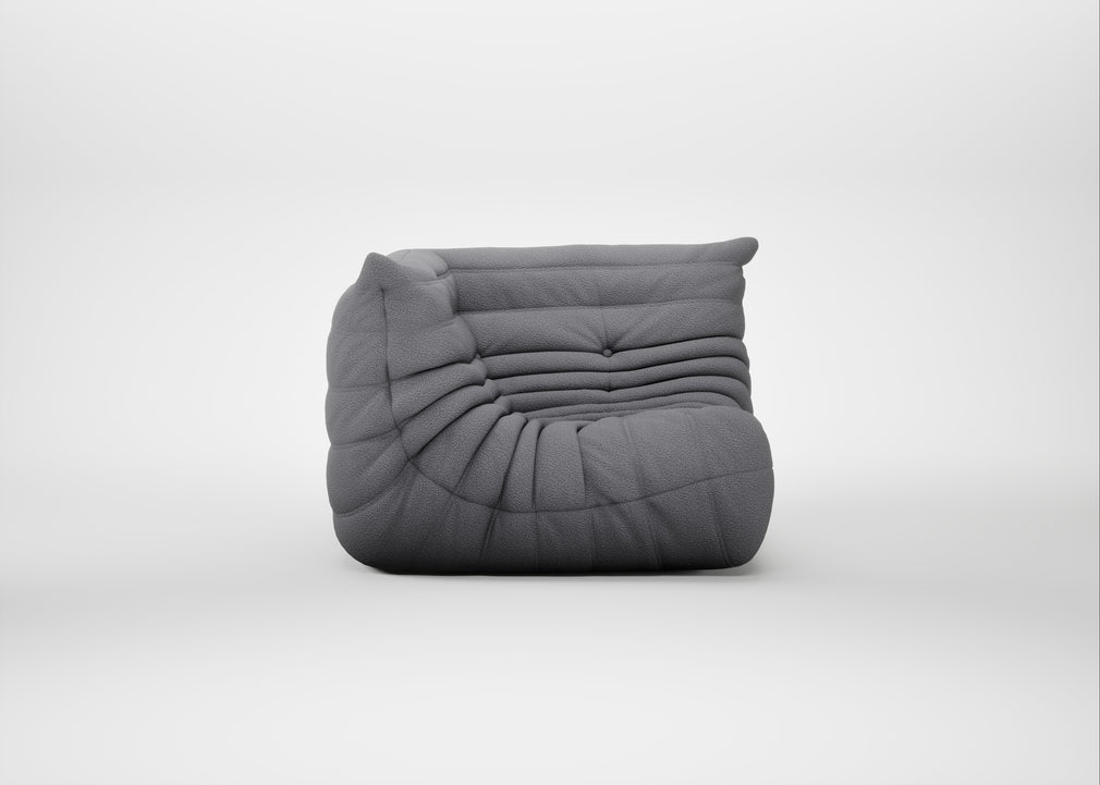 Togo Corner Seat Capa Gris