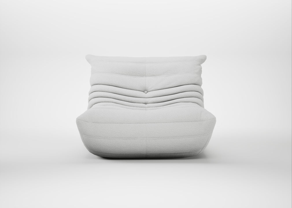 Togo Fireside Chair Capa Ecru