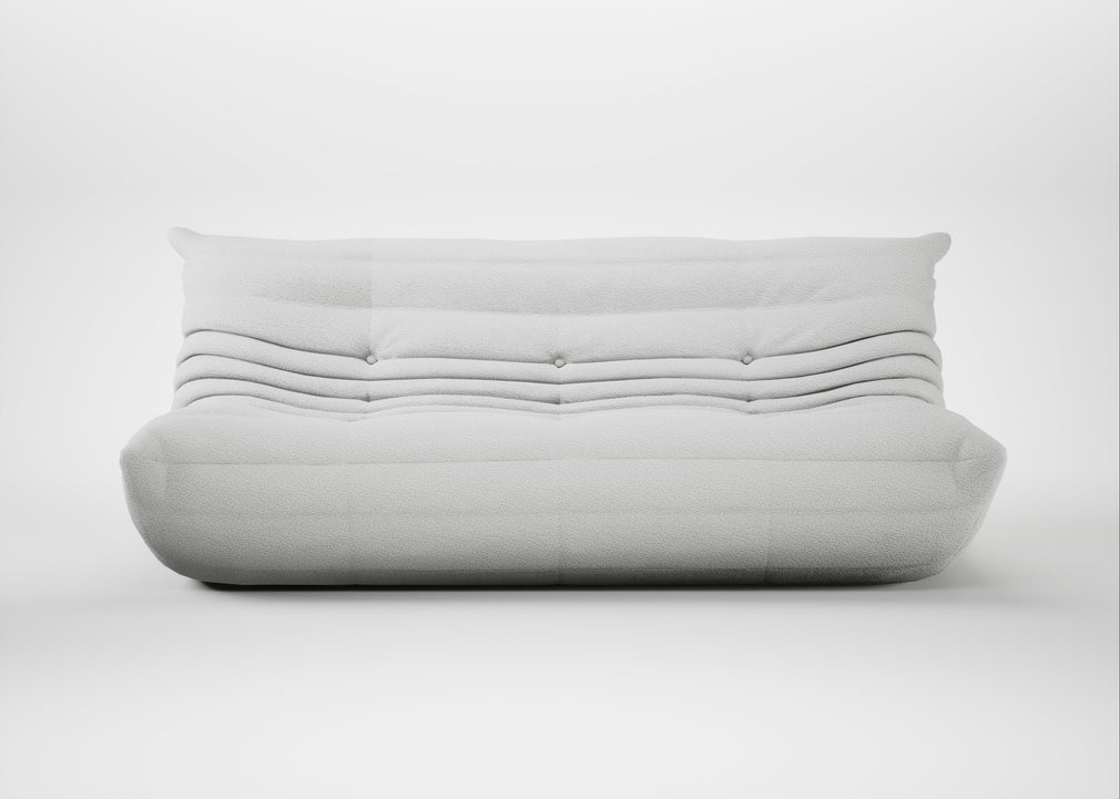 Togo Large Settee Capa Ecru
