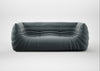 Togo Medium Settee Alcantara Steel Grey