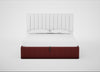 Lift Storage Divan Bed Base Super King / Natural / Capelo Linen-Cotton Etruscan Red