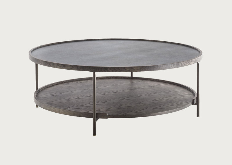 Koster Coffee Table 120 Ash Grey Stained with Oxide Black Rock