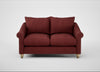 Devon 2 Seater Sofa Capelo Linen-Cotton Etruscan Red / Natural