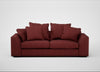 Cumulus 4 Seater Sofa Capelo Linen-Cotton Etruscan Red