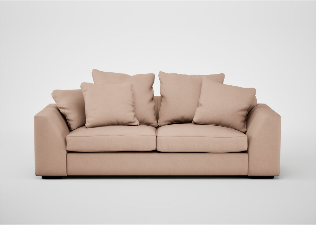Cumulus 4 Seater Sofa Capelo Linen-Cotton Rosedale