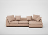 Cumulus Right Hand Facing Corner Sofa Capelo Linen-Cotton Rosedale