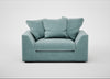 Cumulus Loveseat Smart Luxe Velvet Mineral Blue