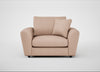 Snooze Loveseat Capelo Linen-Cotton Rosedale