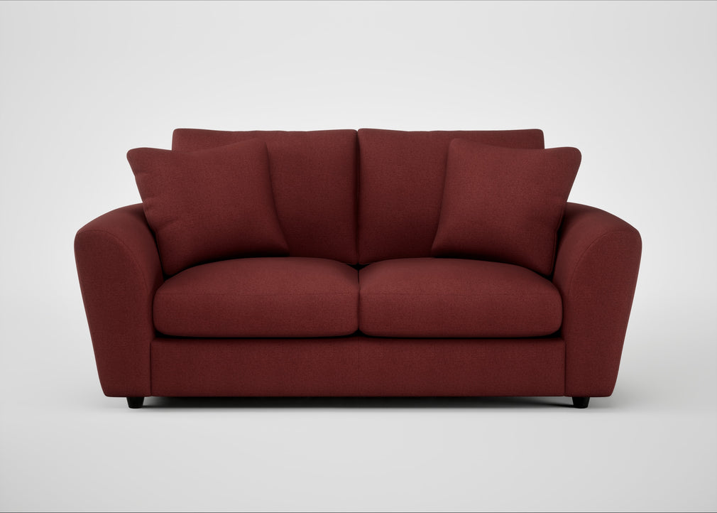 Snooze 3 Seater Sofa Capelo Linen-Cotton Etruscan Red