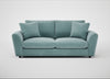 Snooze 4 Seater Sofa Smart Luxe Velvet Mineral Blue