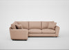 Snooze Left Hand Facing Corner Sofa Capelo Linen-Cotton Rosedale