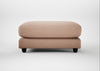 Snooze Footstool Capelo Linen-Cotton Rosedale
