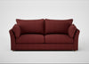 Tailor 4 Seater Sofa Capelo Linen-Cotton Etruscan Red / Natural