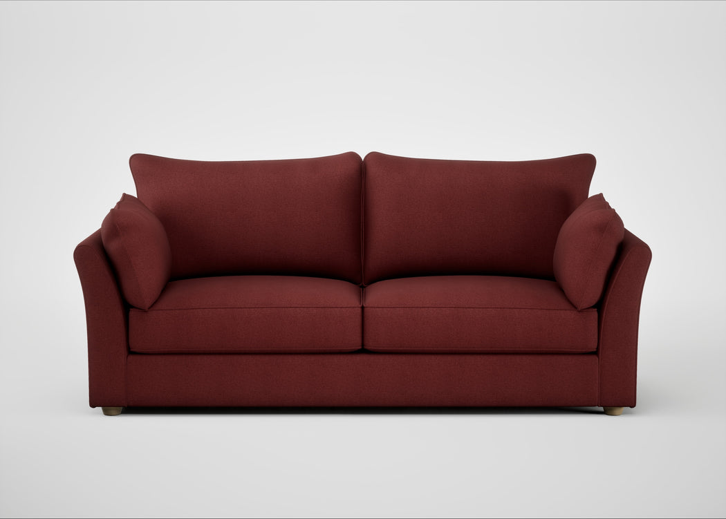 Tailor 4 Seater Sofa Capelo Linen-Cotton Etruscan Red / Natural