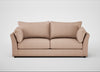 Tailor 4 Seater Sofa Capelo Linen-Cotton Rosedale / Black