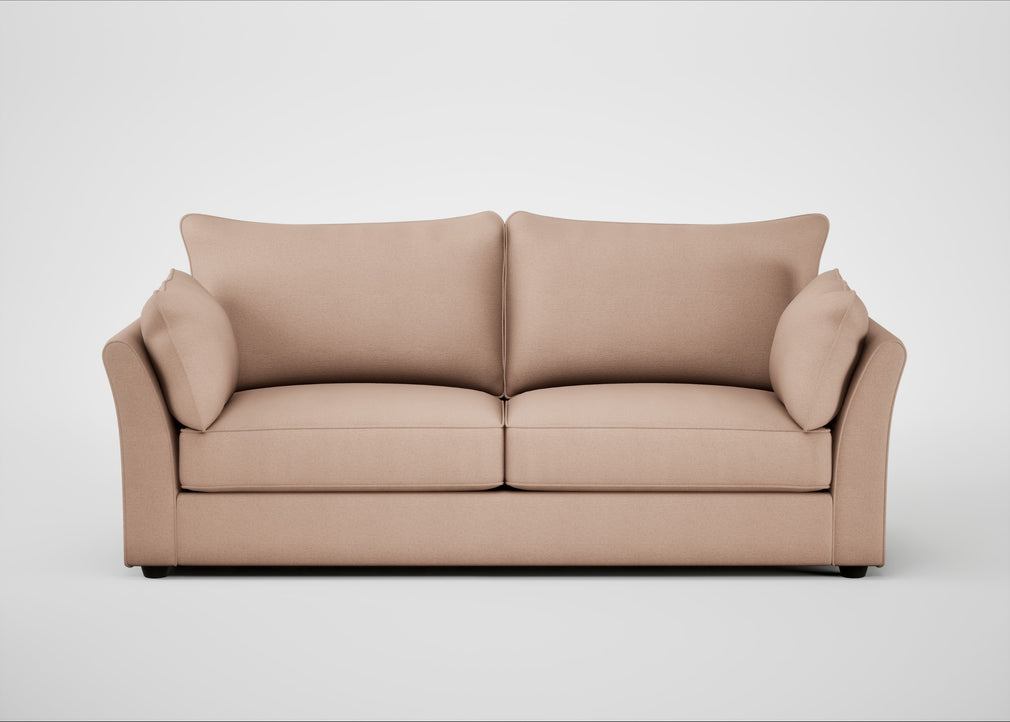 Tailor 4 Seater Sofa Capelo Linen-Cotton Rosedale / Black