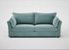 Tailor 4 Seater Sofa Smart Luxe Velvet Mineral Blue / Black