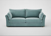 Tailor 4 Seater Sofa Smart Luxe Velvet Mineral Blue / Natural